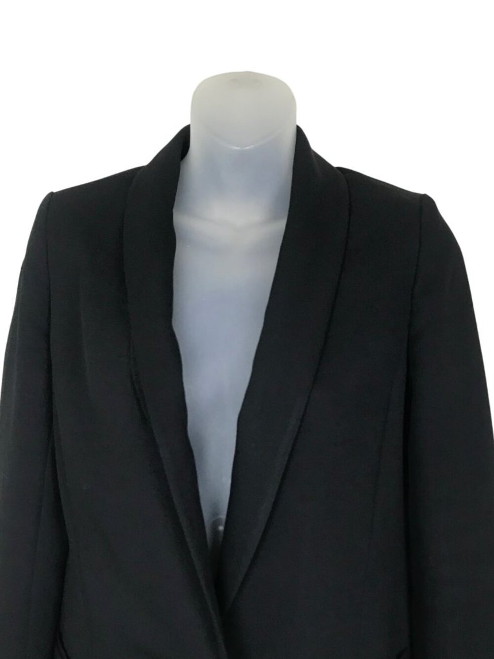 Aritzia Babaton Black One Button Blazer Size 0 - Picture 4 of 8